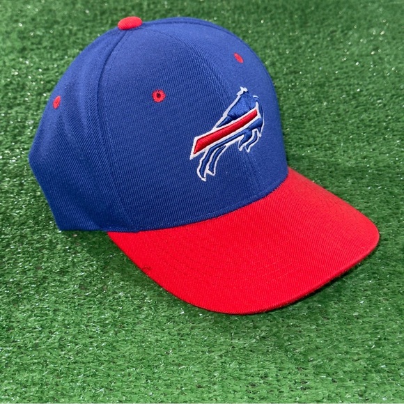 Buffalo Bills Premium Headwear Blue Red Men’s Cap Hat Long Bill Visor SnapBack - Picture 1 of 5